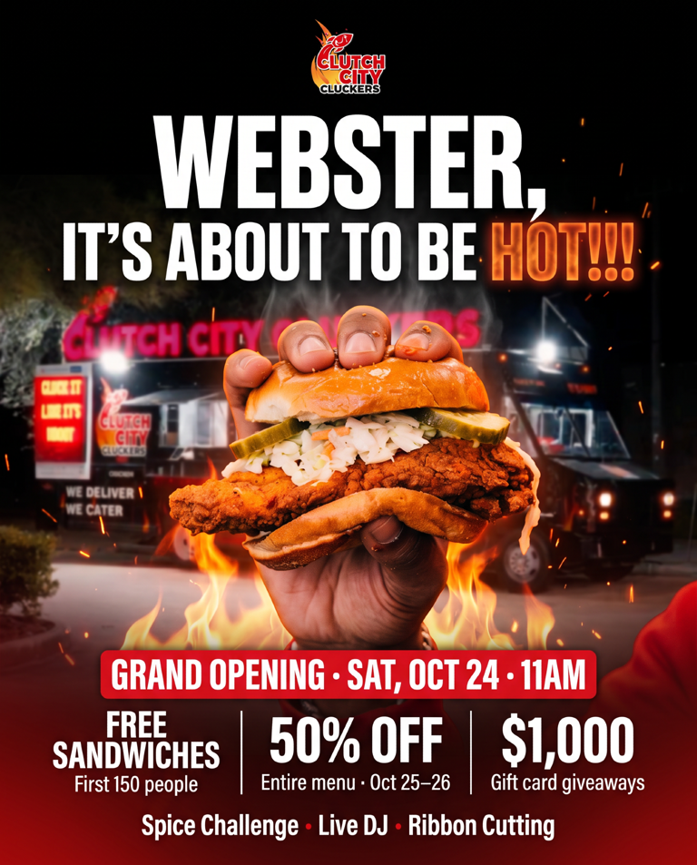 Webster • Now Open