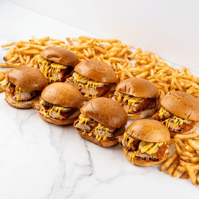 Cheesy Buns Family Meal.