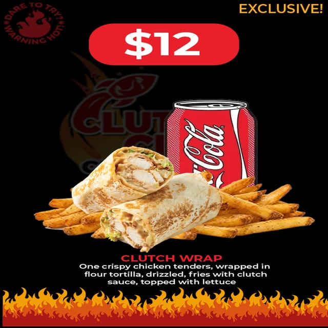 Clutch Wrap - $12.