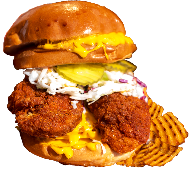 Clutch City Cluckers Specializes in Nashville inspired Hot Chicken